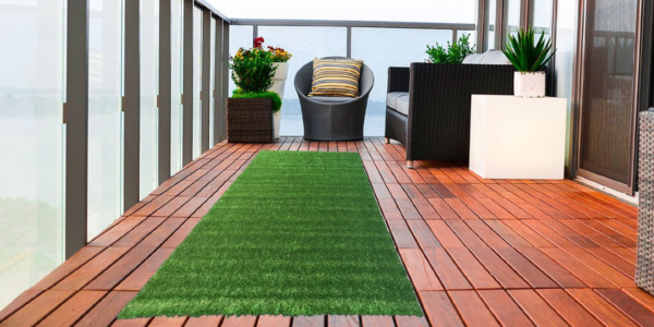 A Little Green Haven Balcony